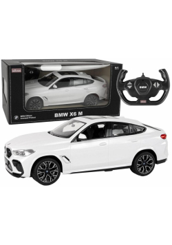 Auto R/C BMW X6 M 1:14 białe