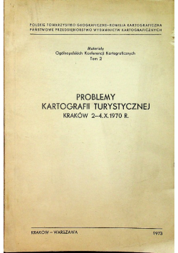 Problemy kartografii turystycznej Kraków 2 - 4 1970r