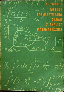 Metody rozwiązywania zadań z analizy matematycznej