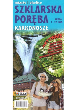 Mapa tur. - Szklarska Poręba. Karkonosze 1:12 500