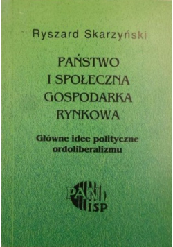 Państwo i społeczna gospodarka rynkowa