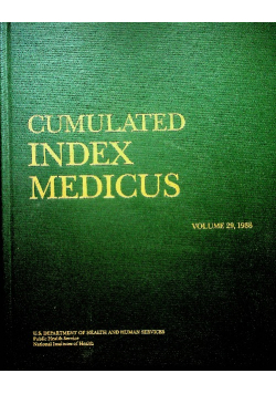 Cumulated index medicus