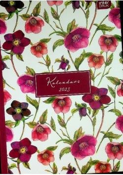Kalendarz 2023 książkowy A5/192K Flowers