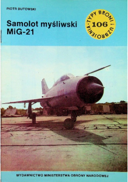 Samolot myśliwski MiG - 21