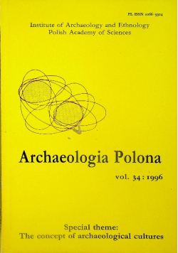 Archaeologia Polona vol 34 1996