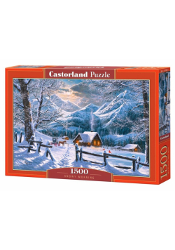 Puzzle 1500 Snowy Morning CASTOR