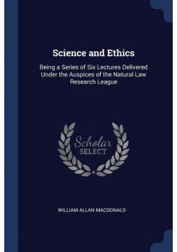 Science and Ethics