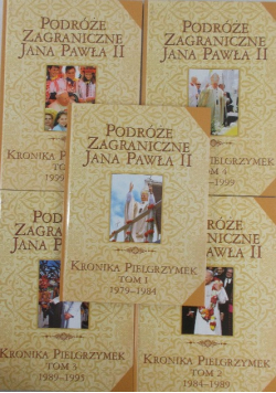 Podróże Zagraniczne Jana Pawła II Tom I do V