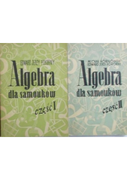 Algebra dla samouków część I i II