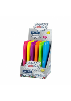 Długopis automatyczny Rainbow (36szt) EASY