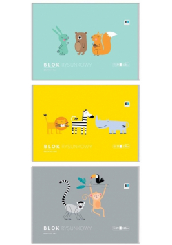 Bok rysunkowy A3/20K B&B Kids pastel (10szt)