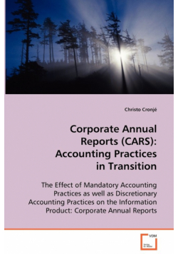 Corporate Annual Reports (CARS)