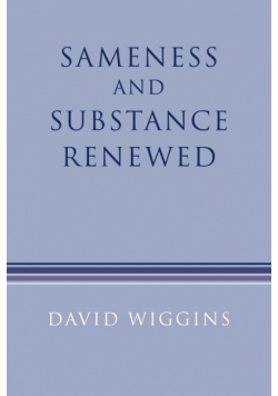 Sameness and Substance Renewed