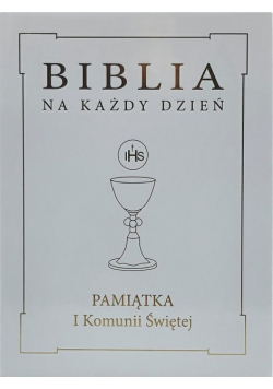 Biblia na każdy dzień. Komunia złoto TW