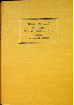 Der wert der wissenschaft 1906 r.