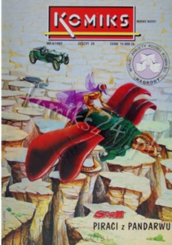 Komiks nr 6 Piraci z pandarwu