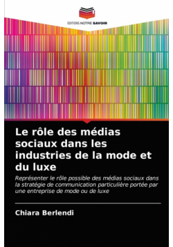 Le rôle des médias sociaux dans les industries de la mode et du luxe