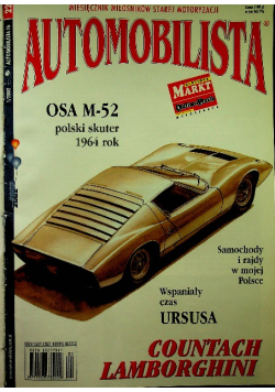 Miesięcznik miłośników starej motoryzacji Automobilista 11 magazynów