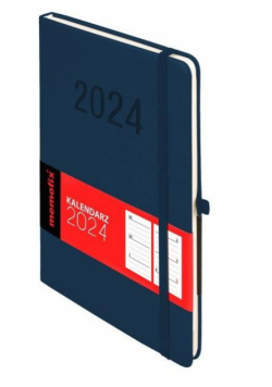 Kalendarz 2024 Memo A5 TDW granatowy