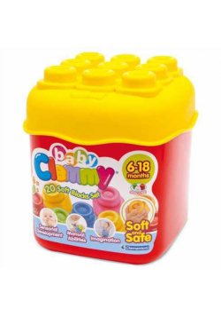Clemmy Baby. 20 klocków wiaderko