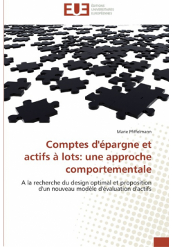 Comptes d'épargne et actifs à lots