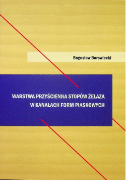 Borowiecki warstwa przyścienna stopów żelaza
