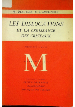 Les dislocations et la croissance des cristaux