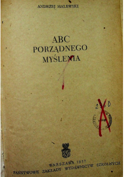 ABC porządnego myślenia