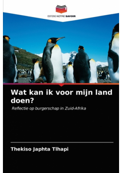 Wat kan ik voor mijn land doen?