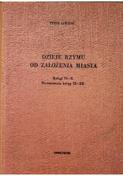 Dzieje Rzymu od założenia miasta