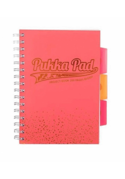 Project Book Blush Coral B5/100K kratka (3szt)