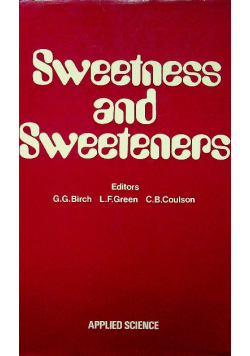 Sweetness and Sweeteners