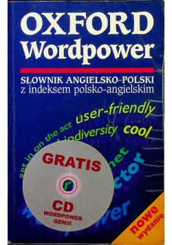 Oxford Wordpower Słownik angielsko polski z indeksem polsko angielskim z CD