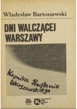 Dni walczącej Warszawy