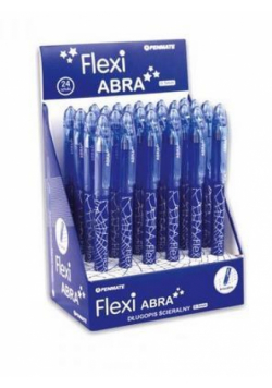 Długopis ścieralny Flexi Abra niebieski (24szt)