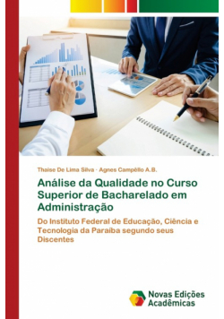 Análise da Qualidade no Curso Superior de Bacharelado em Administração