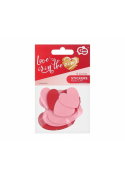 Naklejki samoprzylepne Love is in the air... 12szt