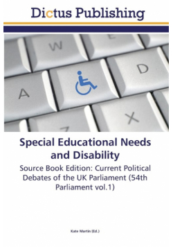 Special Educational Needs and Disability