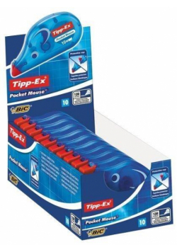 Korektor Pocket Mouse w Taśmie (10szt) BIC