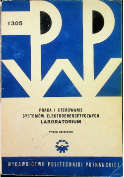 Praca sterowanie systemów elektroenergetycznych
