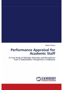 Performance Appraisal for Academic Staff