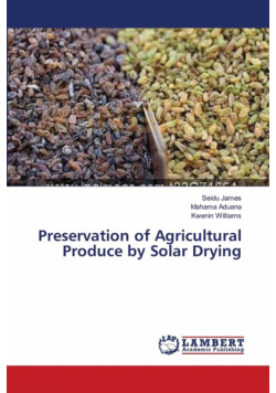 Preservation of Agricultural Produce by Solar Drying