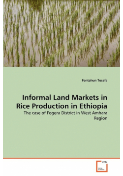 Informal Land Markets in Rice Production in Ethiopia
