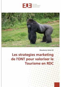Les strategies marketing de l'ont pour valoriser le tourisme en rdc