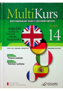 Multikurs Multimedialny kurs 5 języków obcych Tom 14 Nowa