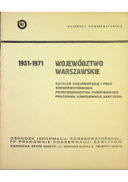 Województwo Warszawskie 1951 1971