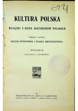 Kultura polska 1922 r.