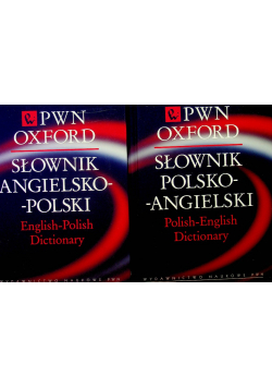Słownik angielsko polski Oxford tom I i II