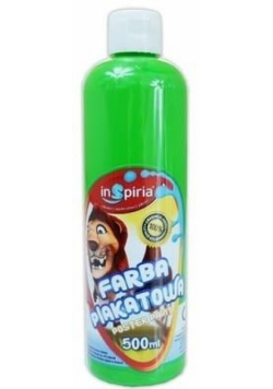 Farba plakatowa zielona 500ml