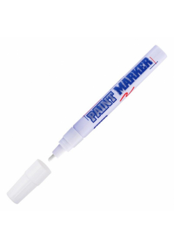 Marker olejowy 4mm biały